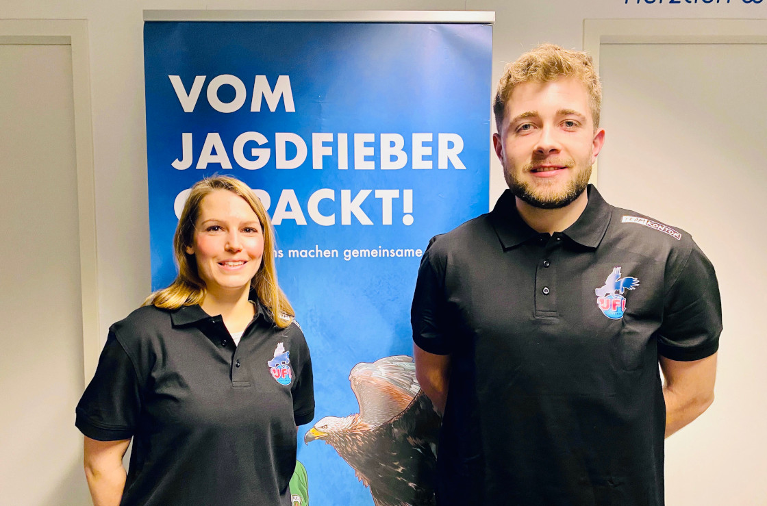 Katja Reichgardt und Maurice Hanke verstärken VfL-Geschäftsstelle